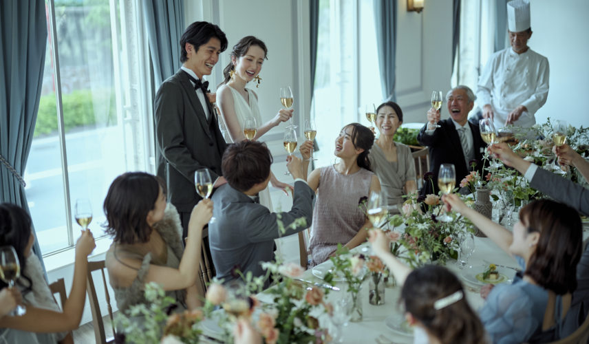 【少人数婚】家族や親しい友人とプライベートウエディング